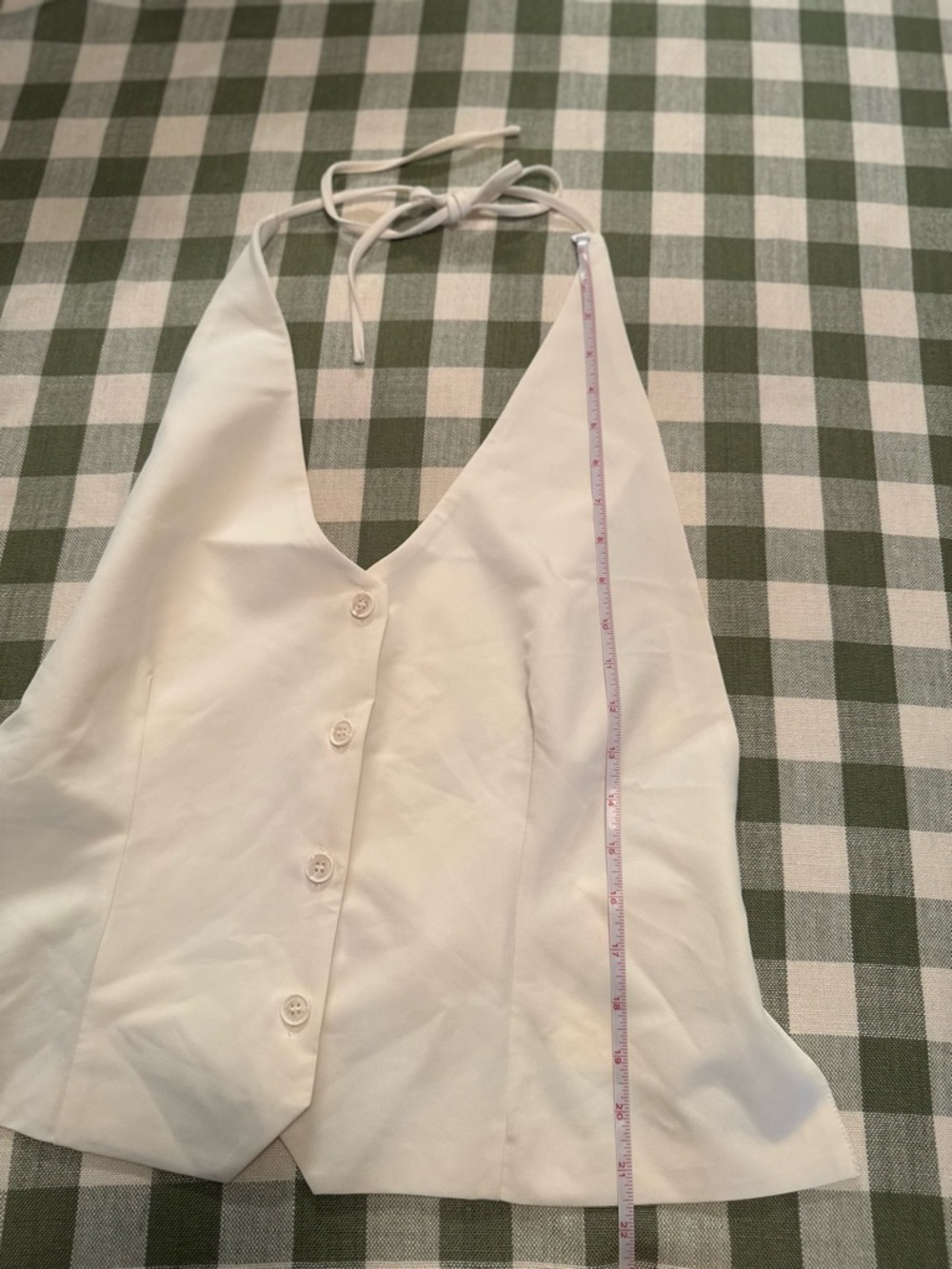 Peppermayo Sarah Halter Neck Button-Front Vest - Picture 11 of 16